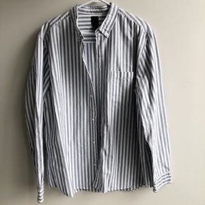 Striped Long Sleeve Button Down